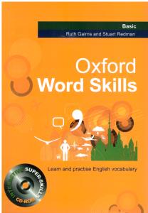 OXFORD WORD SKILLS  BASIC    - آکسفورد ورد اسکیلز بیسیک