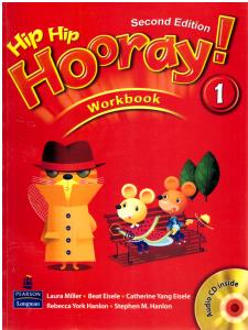 HIP HIP HOORAY 1 + CD second edition   - هیپ هیپ هورای 1 ویراست دوم