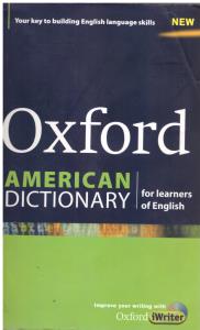 OXFORD AMERICAN DICTIONARY + CD - آکسفورد امریکن دیکشنری OXFORD AMERICAN DICTIONARY + CD - آکسفورد امریکن دیکشنری