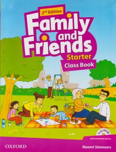 فمیلی اند فرندز استارتر  بریتیش     FAMILY AND FRIENDS starter + CD