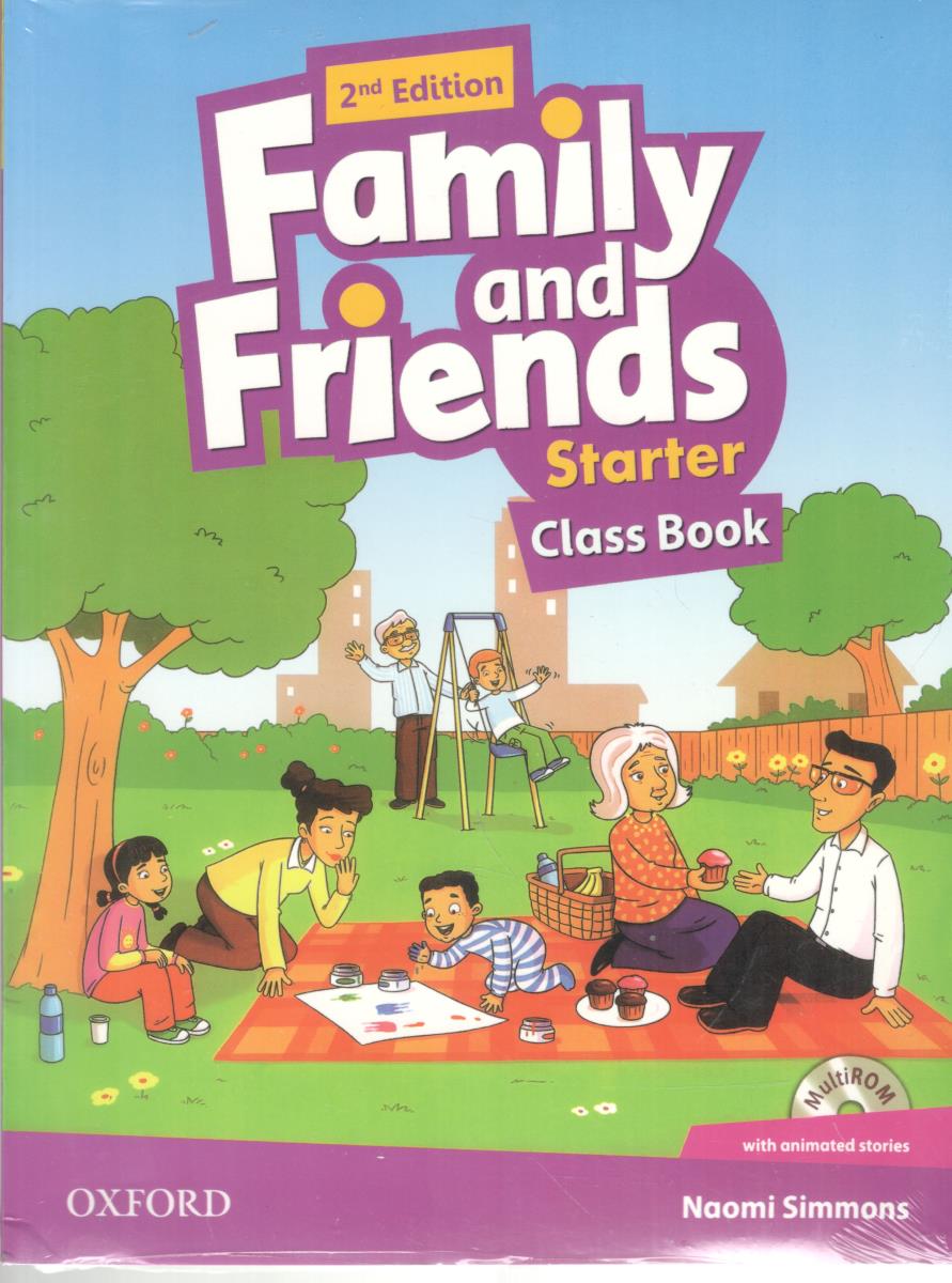 فمیلی اند فرندز استارتر  FAMILY AND FRIENDS starter + CD