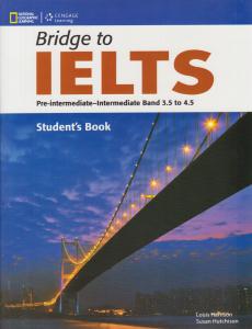 BRIDGE TO IELTS  PREINTERMEDIATE - INTERMEDIATE BAND 3.5 TO 4.5  - بریج تو آیلتس پری اینترمدیت - اینترمدیت
