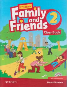 فمیلی اند فرندز - بریتیش     2      Family and Friends second edition + CD + WB