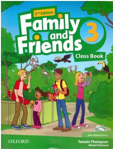 فمیلی اند فرندز - بریتیش     3      Family and Friends second edition + CD + WB