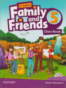 فمیلی اند فرندز - بریتیش     5      Family and Friends second edition + CD + WB