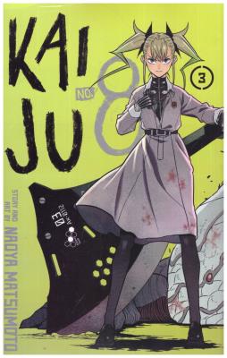 مانگا انگلیسی  - هیولا KAIJU NO.8 3 ( مات )
