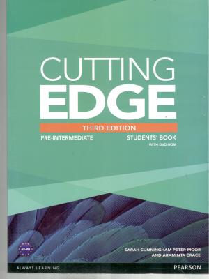 CUTTING EDGE PRE INTERMEDIATE 3rd SB+WB+CD کاتینگ ایج پری اینترمدیت ویراست 3 سوم