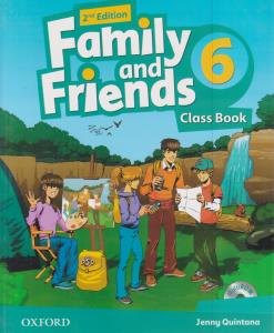 فمیلی اند فرندز - بریتیش     6     American Family and Friends second edition + CD + WB