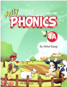 JOLLY EXTRA  PRACTICE  SUITABLE FOR PHONICS 4A  - اکسترا پرکتیس سوتبل فور جولی فونیکس  4A