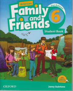 فمیلی اند فرندز - امریکن     6     American Family and Friends second edition + CD + WB