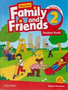 فمیلی اند فرندز - امریکن     2     American Family and Friends second edition + CD + WB