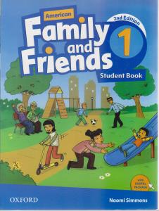 فمیلی اند فرندز - امریکن     1     American Family and Friends second edition + CD + WB