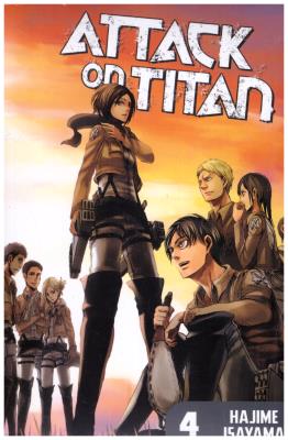 مانگا انگلیسی - حمله به تایتان 4 ATTACK ON TITAN ( تک )