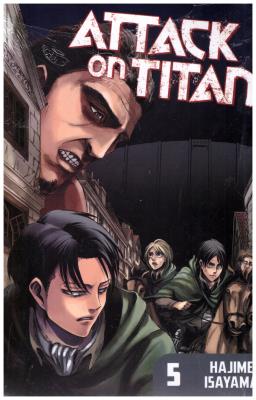 مانگا انگلیسی - حمله به تایتان ATTACK ON TITAN 5 ( تک )