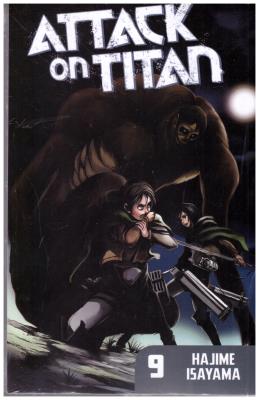 مانگا انگلیسی - حمله به تایتان 9 ATTACK ON TITAN  ( تک )
