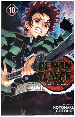 مانگا انگلیسی 10 - Demon slayer  شیطان کش  ( مات )