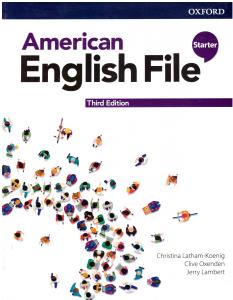 American English File Starter THIRD EDITION   - امریکن انگلیش فایل استارتر ویرایش 3سوم
