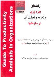 راهنمای بهره وری و تجزیه و تحلیل آن در سازمانها ( هستان )