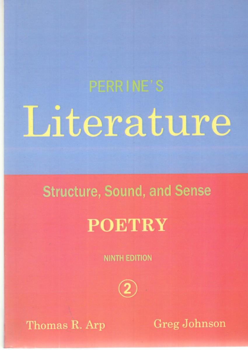 LITERATURE  STRUCTURE  SOUND AND SENSE 2 NINTH EDITION     لیترچر 2