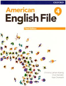 American English File 4 THIRD EDITION امریکن انگلیش فایل 4 ویرایش سوم