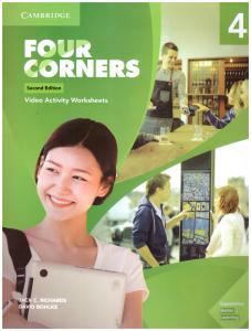 FOUR CORNERS 4 video activity worksheets   - ویدئو کتاب فرکرنرز4- ویرایش 2