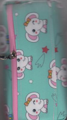 جامدادی دو زیپ پارچه ای عروسکی جامدادی دو زیپ پارچه ای عروسکی