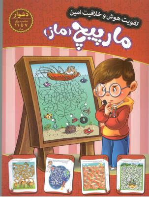 تقویت هوش و خلاقیت امین - مارپیچ ماز ، 7 تا 11 سال ، دشوار ( اعتلای وطن )