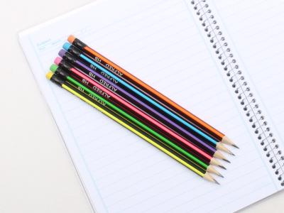 مداد مشکی پاکن دار سه گوش آلفرد HB _ ALFRED