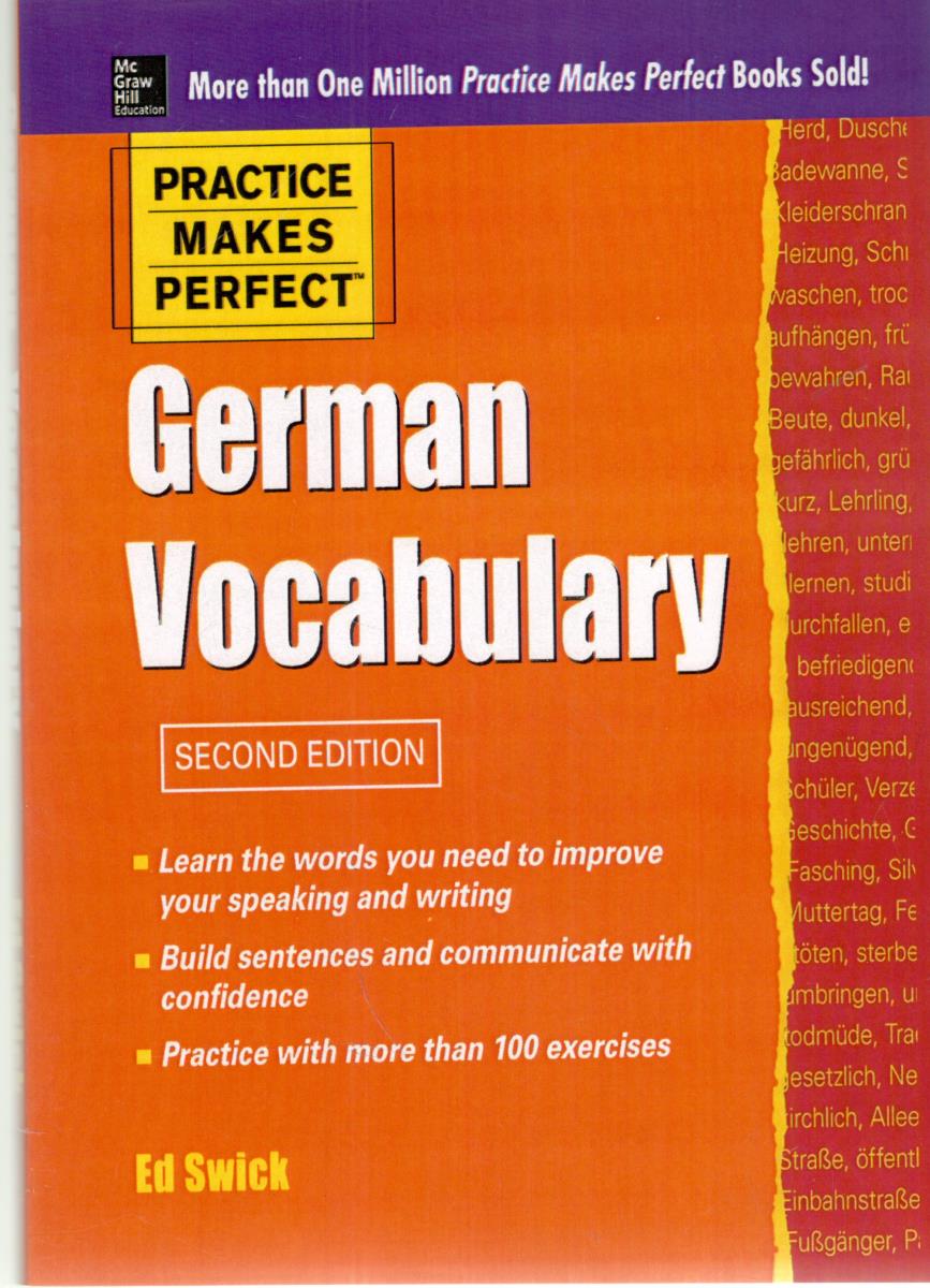 Practice Makes Perfect German Vocabulary  آلمانی