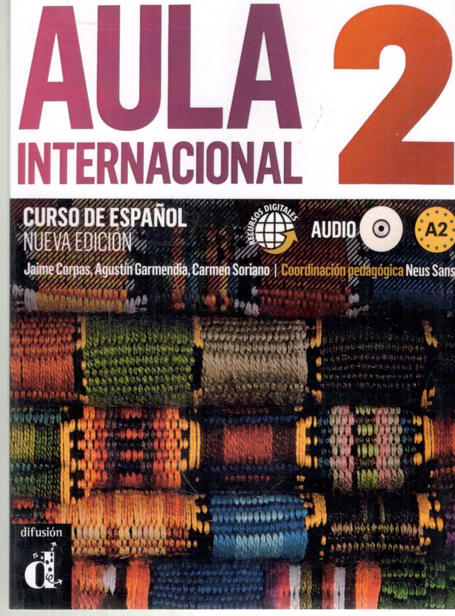 Aula Internacional  2 - Nueva edicion: Libro del alumno + ejercicios A2  - آئولا ، اسپانیایی
