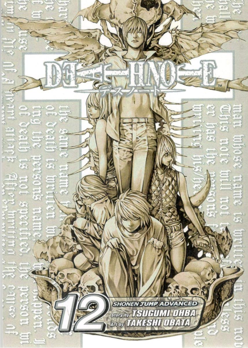 مانگا انگلیسی  - دفترچه مرگ 12  Death Note, Vol. 12: Ohba, Tsugumi, Obata, Takeshi