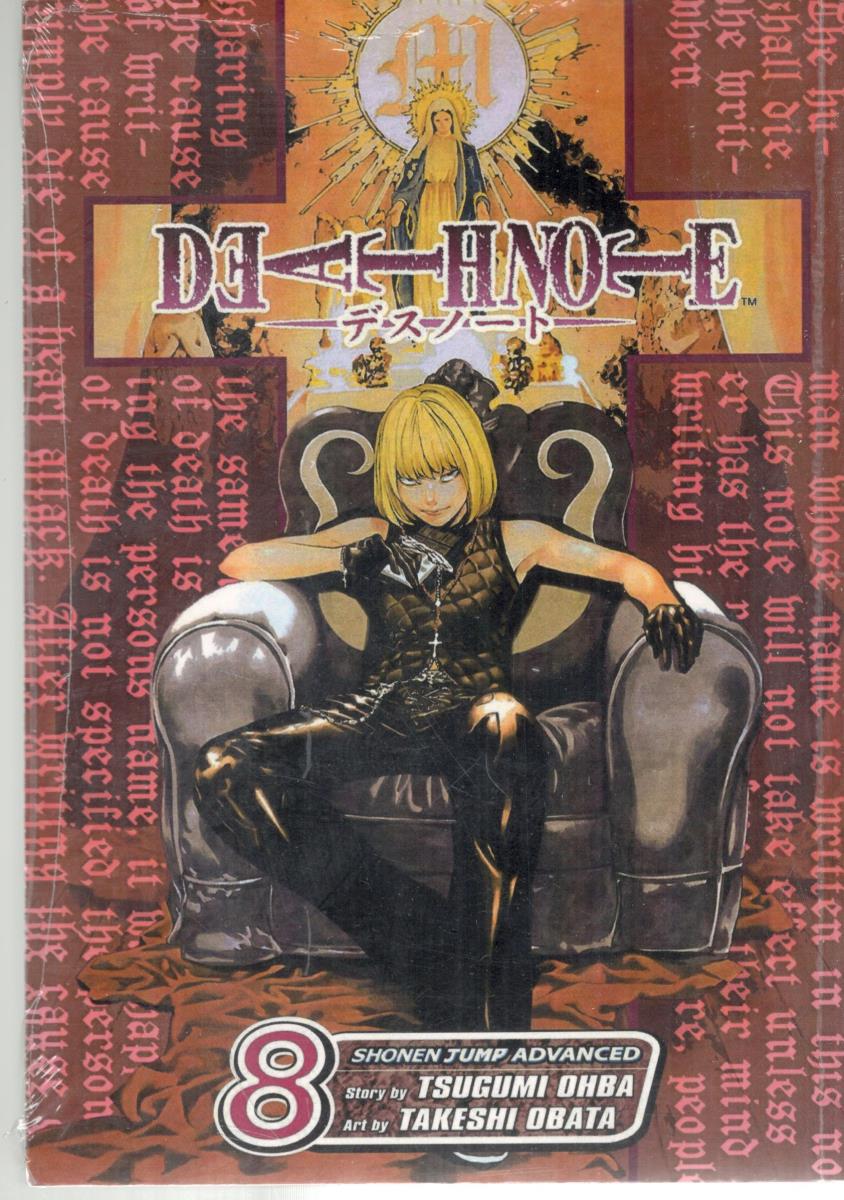 مانگا انگلیسی  - دفترچه مرگ 8  Death Note, Vol.  8 : Ohba, Tsugumi, Obata, Takeshi