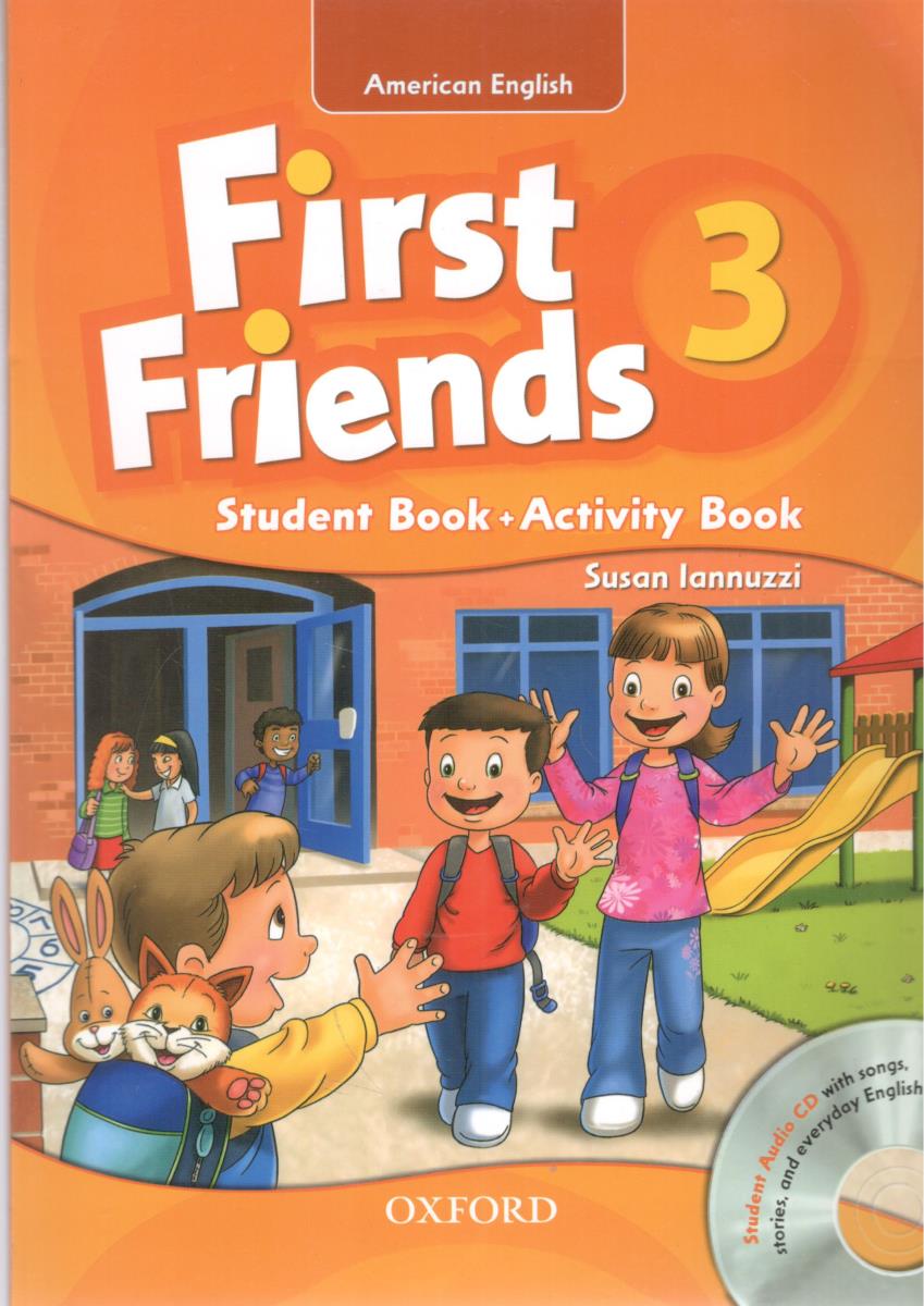 American English First Friends 3 SB &WB فرست فرندز 3 آمریکن