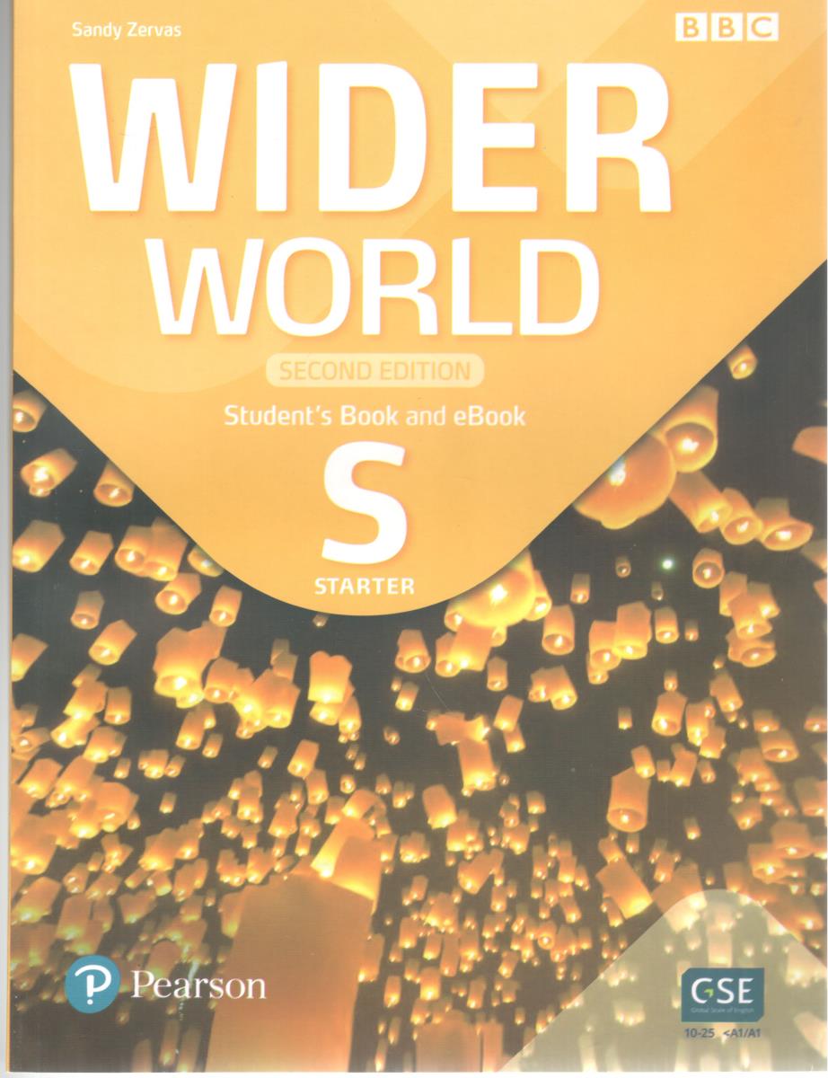 WIDER  WORLD STARYER SECOND EDITION  ( SB + WB ) + QR CODE