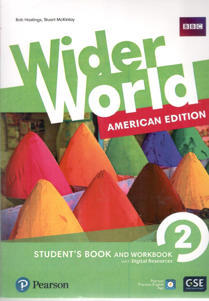 WIDER  WORLD 2 AMERICAN EDITION  ( SB + WB ) + QR CODE