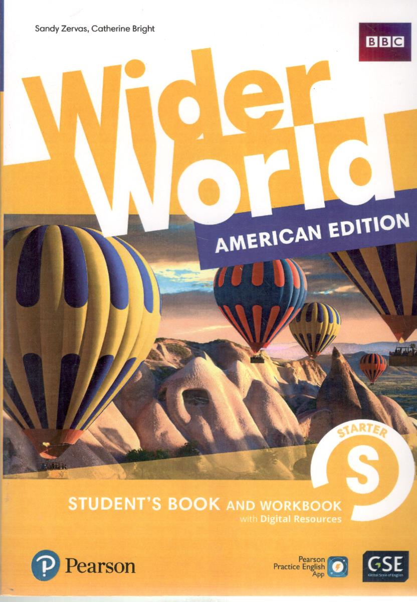 WIDER  WORLD STARTER AMERICAN EDITION  ( SB + WB ) + QR CODE