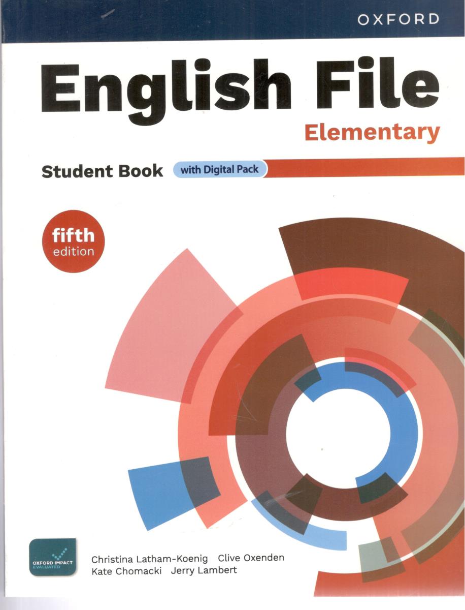 english file elementary fiifth edition ( oxford ) - انگلیش فایل المنتری ویرایش پنجم