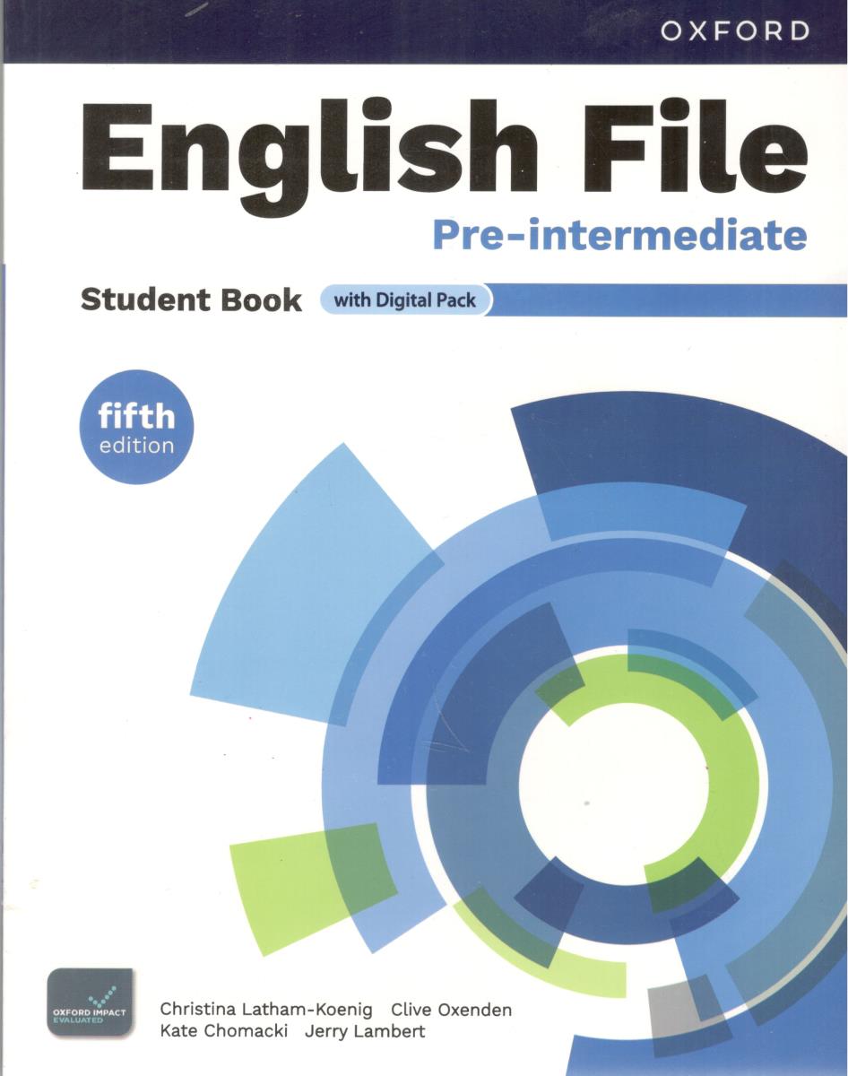 ENGLISH FILE PRE INTERMEDIATE FIFTH EDITION   - انگلیش فایل پری اینترمدیت ویراست پنجم 5