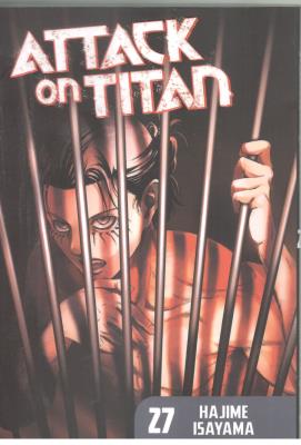 مانگا انگلیسی - ATTACK ON TITAN 27 - حمله به تایتان  ( اورجینال )
