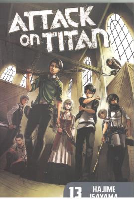 مانگا انگلیسی - ATTACK ON TITAN 13  - حمله به تایتان  ( اورجینال )