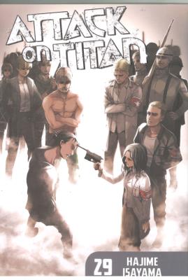 مانگا انگلیسی - ATTACK ON TITAN 29 - حمله به تایتان  ( اورجینال )