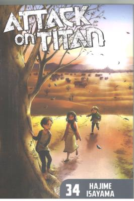مانگا انگلیسی - ATTACK ON TITAN 34 - حمله به تایتان  ( اورجینال )